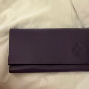 Patricia Nash alley leather purple NWOT